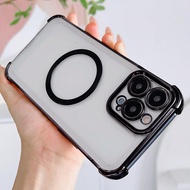 Ốp lưng trong suốt tương thích với IPhone 6/7/8/X/XS/XR/11/12/13/14/15/16/16e, Galaxy S22/23/24/25/S