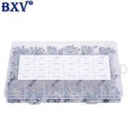 840PCS TO-92 Transistor Assortment Kit - 24 Values (NPN & PNP BJT Mix: 2N2222, S8050, BC547) in Stor