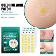 EELHOE Colorful Acne Patch 112pcs Cute Pore Cleansing Clear Up Acne Patch Pimple Patch