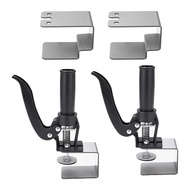 2Pcs Drawer Front Installation Clamps Cold-Rolled Steel Clamps for Woodworking Cabinet Installation