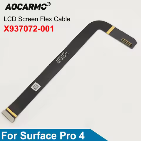 Aocarmo For Surface Pro4 Pro 4 1724 Connector Main Board LCD Liquid Crystal Display Pane Screen Flex
