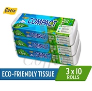 Cutie Compact Eco-Friendly Toilet Rolls (Blue)