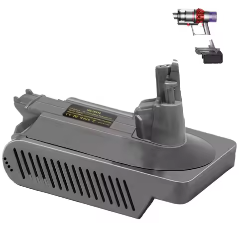 MIL18V10 Battery Adapter for Dyson V10 for Milwaukee 18V Lithium Battery Converting To for Dyson V10