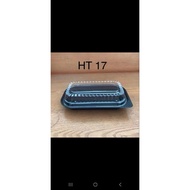 H17 black rectangular box + lid