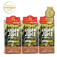 Delish Organics Green Juice Organic Mulberry Leaf Powder Excellent Fat Carb Blocker-Convenient 10 Sachets x 3 Boxes