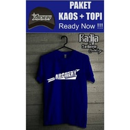 Kaos Archery Paket Plus Topi KB
