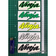 Ninja (Kawasaki) Sticker Cutting Overlapping Reflective & Flourscent Colour #ninja #kawasaki #motor 