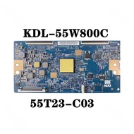Sony LCD TV KDL-50W800C KDL-55W800C KDL-43W800C LCD TCon T-Con Timing Controller Board 55T23-C03 T55