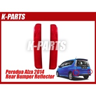 Perodua Alza 2014 se rear bumper reflector lamp light  Reflector Alza GOOD QUALITY