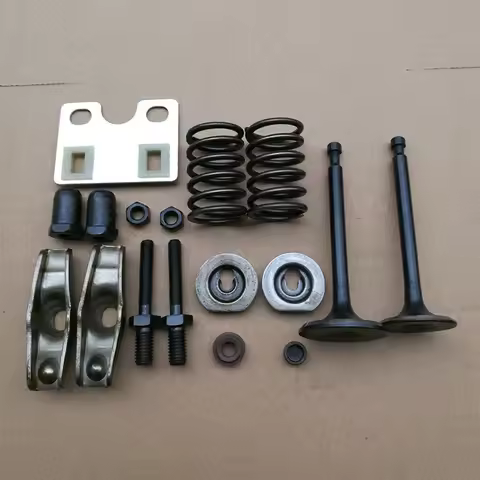 Valve Rocker Arm Push Rod Support Guide Plate Stud Seal Kit Fit For Honda GX340 GX390 188F 190F 5KW