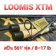 คันเบ็ดตกปลา อุปกรณ์ตกปลา คันตีเหยื่อปลอม ลายผ้าตาเล็ก LOOMIS MODEL XTM 561 8-17 /601 10-20 lb