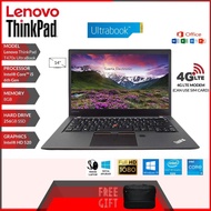 LAPTOP SLIM DAN KEREN ! Laptop Lenovo Thinkpad T470S Core i5 6TH 20 GB