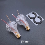 1 Pair 15.4mm Flat Head Earbuds Shell DIY MX500 Earphone Shell Earbud Housing for Diy MX500