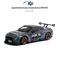 FUJI 1/64 GTR R35 Pandem Rocket Bunny JDM HKS (READY STOCK)