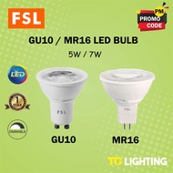 [SIRIM] [HIGHT QUALITY] FSL GU10 LED Bulb MR16 LED Bulb 5W 7W Spot Eyeball Bulb Eye Ball Bulb LAMPU