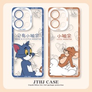 Tom and Jerry Cartoon Case Hp Oppo Reno 14 Pro 5G Reno 14F Reno 13F Reno 13 8Z Reno 5 Reno 12F 8T 7Z
