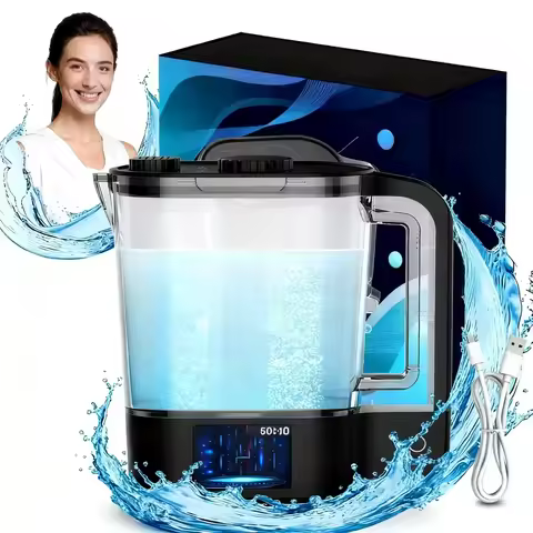 3000ppb Anti Aging Chargeable Cold USB Desktop Hydrogen Water Generator Bottle Low Frequency 7.8hz M
