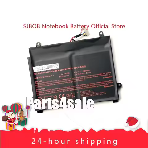 P950BAT-4 New Genuine Battery for Clevo P955EP6 P950HR P950HP6 P957HP6 P955ER laptop battery