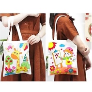 DIY Coloring Canvas Bag Painting Canvas Bag DIY Coloring Bag/
