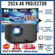 projector 4k home portable cinema projector dolby audio 200inch display SINGAPORE LOCAL BRAND OKINAWA projector mini por