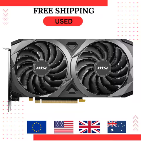 USED RTX 3060 RTX 3060 Ti 8G Graphic Card 256bit 8GB 12GB GDDR6X RTX3060 GDDR6 192bit Video Cards pl
