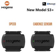 FREE POS Magene Gemini 210 S3+ Speed Cadence Sensor ANT+ Bluetooth Computer Speedometer for Zwift