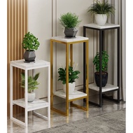[2 TIER SQUARE PLANT RACK] Wooden Plant Rack Display Rack Living Room Decoration Organisation Interi