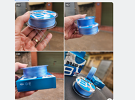 Dây câu pe X8 BRAID Màu Sắc - Xanh Dương . có zise từ 0.6- 3.0.