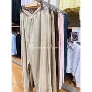 JASTIP UNIQLO Women's Linen Blend Easy Pants FREE Paperbag