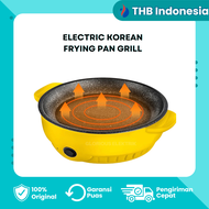THB Electric Korean Frying Pan Grill BBQ Panci Wajan Listrik Advance Serbaguna