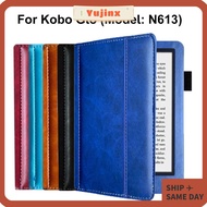 YUJINX N613 Protective Cover, 6 Inch Shockproof E-Reader , Premium Microfiber Lining Leather Soft Sh