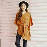 Layered assym side top