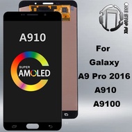 Display Screen For SAMSUNG GALAXY A9 Pro 2016  A910 A9100 A910F/DS Digitizer Replacement  Lcd