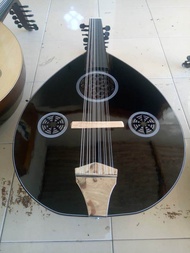 gambus natural musik melayu tradisional bonus packing kayu