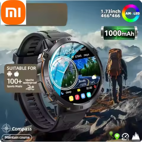 Xiaomi Original TANK Ultra GPS Smart Watch Men 10ATM Waterproof Smartwatch HD AMOLED 1000mAh Fitness