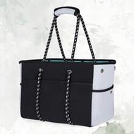 30L/45L Large Capacity Waterproof Sandproof Beach Bag, Nylon Beach Bag With Detachable Bottom Plate 