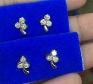 anting berlian medan asli