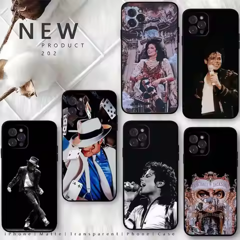 Michael Singer J-Jackson Phone Case For iPhone 17,16,15,14,13,12,Pro,Max,Plus,E,SE4,Air,Mini Black S