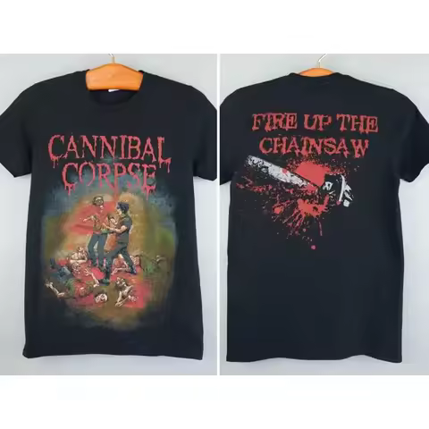 Vintage Cannibal Corpse T Shirt Early 2000S