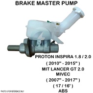 BRAKE MASTER PUMP PROTON INSPIRA 1.8 2.0 2010''-2015'' MITSUBIHSI LANCER GT 2.0 MIVEC 2007''-2017'' 
