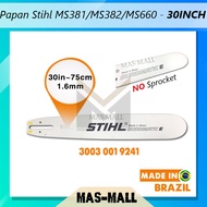 STIHL 038 MS380 MS381 MS382 MS660 30"Guide Bar (Papan Rantai STIHL 30") - Made in BRAZIL (ORIGINAL)