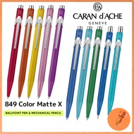 Caran d'Ache 849 Color Matte X Ballpoint Pen & Mechanical Pencil Collection