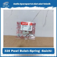 328 Pawl Bulat with Spring Saichi Pawl Kuku Mesin Potong Rumput 2 Tak