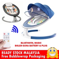 Baby Swing Chair Baby Rocker Bouncer New born Cradle Automatic Electric Swing Buaian Baby