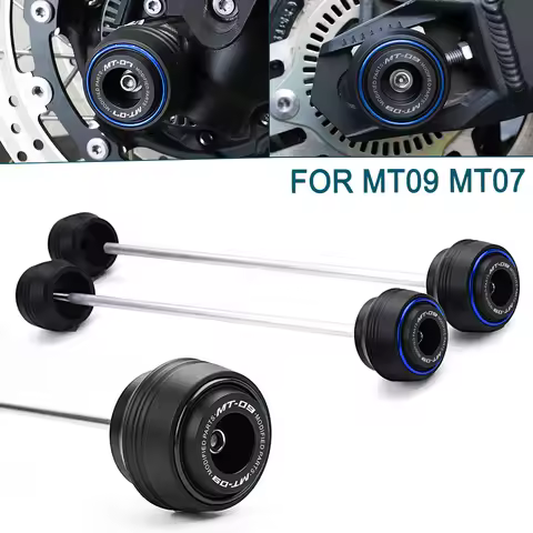 For Yamaha MT09 SP MT07 MT 09 07 Tracer 900/9/GT FZ09 FZ07 Motorcycle Front Rear Wheel Fork Axle Cra