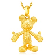 CHOW TAI FOOK Disney Classics Collection 999 Pure Gold Pendant R12347 - Mickey Mouse
