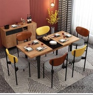 p567 餐桌椅組合飯桌伸縮家用餐桌多功能北歐折疊長方形（包運送）