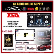 🎁Free AHD Camera🎁  8Ram + 128GB DSP 4G Carplay ◾ TSA Honda HRV 2019 - 2021 Android 9'' inch  TS10 Car Player Monitor