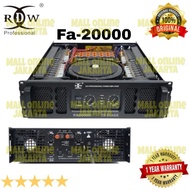 Power audio Rdw fa20000 amplifier profesional fa 20000 original