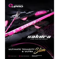 EUPRO SAKURA SOLID CARBON SPINNING ROD